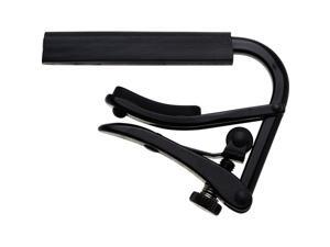 New Shubb C1K Capo Noir Black Chrome Capo for Steel String Guitars - MADE IN USA New Shubb C1K Capo Noir Black Chrome Capo for Steel String Guitars - MADE IN USA