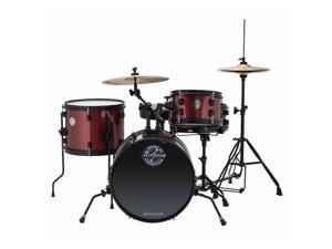 Ludwig LC178X025 Questlove Pocket Kit 4-Piece Kids Drum Set, Wine Red Sparkle Ludwig LC178X025 Questlove Pocket Kit 4-Piece Kids Drum Set, Wine Red Sparkle