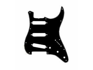 Fender 0991359000 Standard Stratocaster Pickguard, Black Fender 0991359000 Standard Stratocaster Pickguard, Black