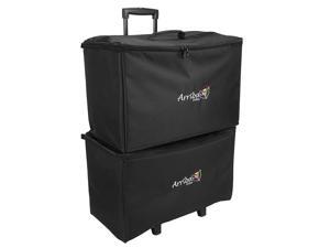 Arriba ACR-19 + ATP-19 Stackable Rolling Multi-Purpose Padded Cases Arriba ACR-19 + ATP-19 Stackable Rolling Multi-Purpose Padded Cases