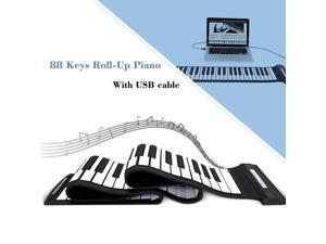 Portable Roll-up 88 Keys MIDI USB Flexible Electronic Piano Music Keyboard Gift Portable Roll-up 88 Keys MIDI USB Flexible Electronic Piano Music Keyboard Gift