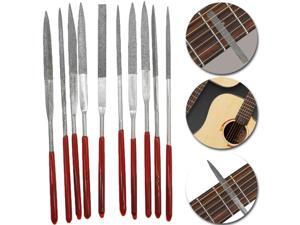 10pc Guitar Fret Nut Saddles Slotting File Saw Rod Slot Grinding Set Repair Tool 10pc Guitar Fret Nut Saddles Slotting File Saw Rod Slot Grinding Set Repair Tool