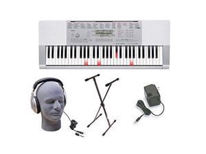 Casio LK280 Lighted Key Premium Keyboard Pack with Headphones, Power Supply, an Casio LK280 Lighted Key Premium Keyboard Pack with Headphones, Power Supply, an