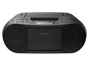 Sony Stereo CD/Cassette Boombox Home Audio Radio, Black (CFDS70BLK) Sony Stereo CD/Cassette Boombox Home Audio Radio, Black (CFDS70BLK)