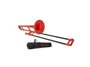 pBone PBONE1R Jiggs Plastic Trombone - Red pBone PBONE1R Jiggs Plastic Trombone - Red
