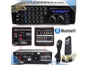 NEW Pyle 1000-Watt Bluetooth Stereo Audio/Video Mixer Karaoke Amplifier w/Remote NEW Pyle 1000-Watt Bluetooth Stereo Audio/Video Mixer Karaoke Amplifier w/Remote