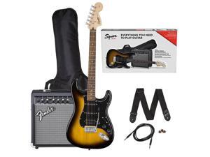 Fender Squier Affinity Series Stratocaster HSS Pack - Brown Suburst Fender Squier Affinity Series Stratocaster HSS Pack - Brown Suburst