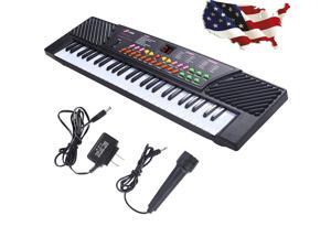 54 Keys Music Electronic Keyboard Electric Piano Organ W/Mic and Adapter Piano 54 Keys Music Electronic Keyboard Electric Piano Organ W/Mic and Adapter Piano