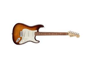 Fender Standard Stratocaster Plus Top Electric Guitar, Tobacco Sunburst Fender Standard Stratocaster Plus Top Electric Guitar, Tobacco Sunburst
