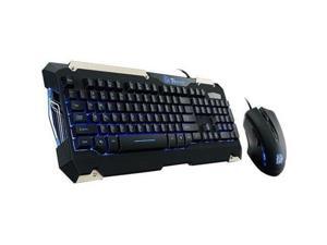 NEW Thermaltake KB-CMC-PLBLUS-01 Commander Gaming Gear Combo Keyboard Mouse Blue NEW Thermaltake KB-CMC-PLBLUS-01 Commander Gaming Gear Combo Keyboard Mouse Blue