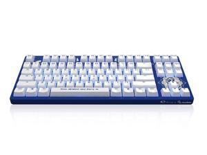 Akko X Newbee TI8 3087S N-Key Rollover All Non-conflicting 87Keys, Cherry MX Brown Mechanical Gaming Keyboard, PBT Keycaps-Blue Akko X Newbee TI8 3087S N-Key Rollover All Non-conflicting 87Keys, Cherry MX Brown Mechanical Gaming Keyboard, PBT Keycaps-Blue