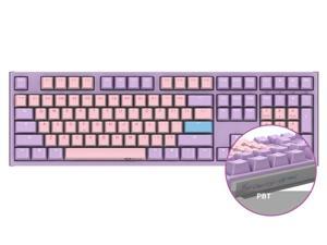 Ducky One 2 Lavender Purple/Pink Double Shot PBT Mechanical Keyboard - Cherry MX Brown Ducky One 2 Lavender Purple/Pink Double Shot PBT Mechanical Keyboard - Cherry MX Brown