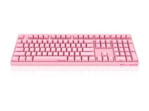 Ducky 3108 N-Key Rollover PBT Keycap Mechanical Sakura Pink Gaming Keyboard - Cherry MX Brown Ducky 3108 N-Key Rollover PBT Keycap Mechanical Sakura Pink Gaming Keyboard - Cherry MX Brown