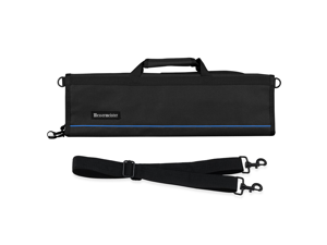 MESSERMAISTER 8-POCKET PADDED KNIFE ROLL - BLACK MESSERMAISTER 8-POCKET PADDED KNIFE ROLL - BLACK