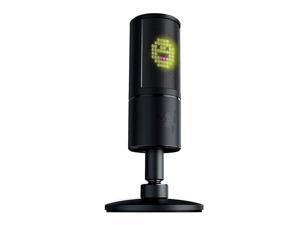 Seiren Emote Streaming Microphone 8bit Emoticon LED Display Stream Reactive Emoticons Hypercardioid Condenser Mic Builtin Shock Mount Height amp Angle Adjustable Stand Classic Black Seiren Emote Streaming Microphone 8bit Emoticon LED Display Stream Reactive Emoticons Hypercardioid Condenser Mic Builtin Shock Mount Height amp Angle Adjustable Stand Classic Black