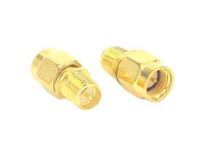 YOTENKO SMA Adapter SMA Male to RP SMA Female Jack Connector RF Coax Cable Couple Converter Pack of 2 YOTENKO SMA Adapter SMA Male to RP SMA Female Jack Connector RF Coax Cable Couple Converter Pack of 2