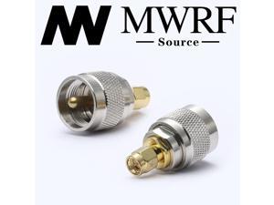 MWRF 2PCS UHF Male to SMA Male PL-259 PL259 Connector RF Coax Coaxial Adapter; SMA Male to PL259 MWRF 2PCS UHF Male to SMA Male PL-259 PL259 Connector RF Coax Coaxial Adapter; SMA Male to PL259
