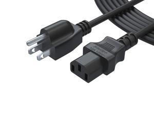 PWR+ Computer PC Monitor TV PS4 Pro Power Cord - UL Listed Extra Long 12 Ft Cable 3 Prong C13 to NEMA 5-15P PWR+ Computer PC Monitor TV PS4 Pro Power Cord - UL Listed Extra Long 12 Ft Cable 3 Prong C13 to NEMA 5-15P