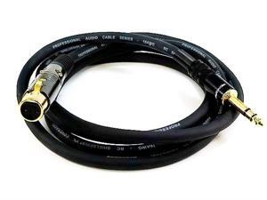 Monoprice 104769 6-Feet Premier Series XLR Female to 1/4-Inch TRS Male 16AWG Cable Monoprice 104769 6-Feet Premier Series XLR Female to 1/4-Inch TRS Male 16AWG Cable