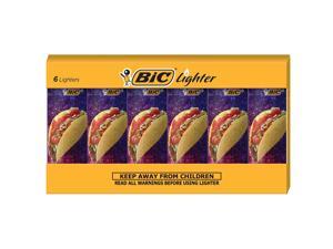 BIC Special Edition Space Taco Series Lighters, Set of 6 Lighters BIC Special Edition Space Taco Series Lighters, Set of 6 Lighters