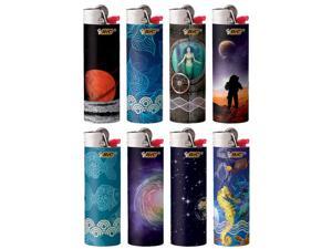 BIC Special Edition Exploration Series Lighters, Set of 8 Lighters BIC Special Edition Exploration Series Lighters, Set of 8 Lighters