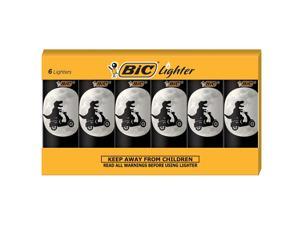 BIC Special Edition Dinosaur Series Lighters, Set of 6 Lighters BIC Special Edition Dinosaur Series Lighters, Set of 6 Lighters