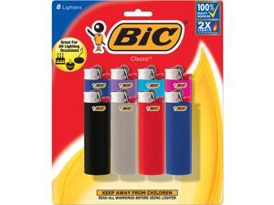 BIC Classic Lighter, Assorted Colors, 8-Pack (colors may vary) BIC Classic Lighter, Assorted Colors, 8-Pack (colors may vary)