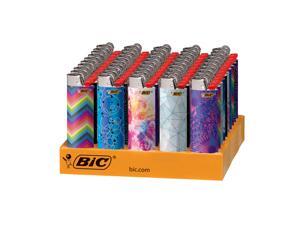 BIC Special Edition Geometric Series Lighters, 50-Count Tray BIC Special Edition Geometric Series Lighters, 50-Count Tray