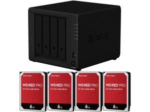 Synology DS918+ DiskStation with 24TB (4 x 6TB) of Western Digital PRO NAS Drives Fully Assembled and Tested By CustomTechSales Synology DS918+ DiskStation with 24TB (4 x 6TB) of Western Digital PRO NAS Drives Fully Assembled and Tested By CustomTechSales