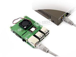 Power Over Ethernet HAT for Raspberry Pi 3B+ and 802.3af PoE Network,3af Power-sourcing Equipment Required,Raspberry Pi PoE HAT Power Over Ethernet HAT for Raspberry Pi 3B+ and 802.3af PoE Network,3af Power-sourcing Equipment Required,Raspberry Pi PoE HAT