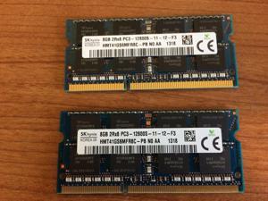 Hynix 2Rx8 PC3 12800S 8 GB SO-DIMM DDR3 SDRAM RAM (HMT41GS6MFR8C-PB N0 AA 12) Hynix 2Rx8 PC3 12800S 8 GB SO-DIMM DDR3 SDRAM RAM (HMT41GS6MFR8C-PB N0 AA 12)