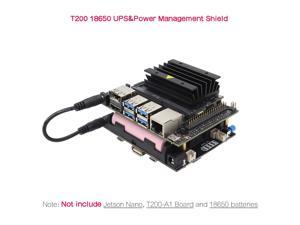 NVIDIA Jetson Nano 18650 UPS (5.1V 8A Output) & Power Management Expansion Board T200 Shield for NVIDIA Jetson Nano Developer Kit (Only T200 Shield) NVIDIA Jetson Nano 18650 UPS (5.1V 8A Output) & Power Management Expansion Board T200 Shield for NVIDIA Jetson Nano Developer Kit (Only T200 Shield)