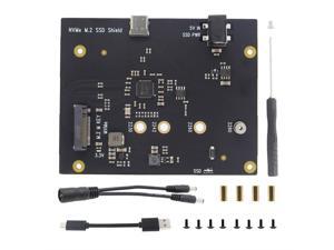 Geekworm NVIDIA Jetson Nano NVMe M.2 SSD Shield Storage Expansion Board T100 V1.1 for NVIDIA Jetson Nano Developer Kit Geekworm NVIDIA Jetson Nano NVMe M.2 SSD Shield Storage Expansion Board T100 V1.1 for NVIDIA Jetson Nano Developer Kit