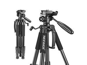 Neewer Portable 56 inches/142 centimeters Aluminum Camera Tripod with 3-Way Swivel Pan Head,Bag for DSLR Camera,DV Video Camcorder Load up to 8.8 pounds/4 kilograms Black(SAB234) Neewer Portable 56 inches/142 centimeters Aluminum Camera Tripod with 3-Way Swivel Pan Head,Bag for DSLR Camera,DV Video Camcorder Load up to 8.8 pounds/4 kilograms Black(SAB234)