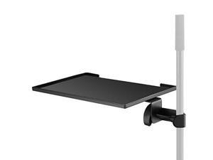 Neewer Clamp-On Laptop Notebook Rack Tray Holder, Made of Steel with Maximum 3kg /6 pounds Load Capacity for Laptop Projector Camera Shooting Music Sheet (Stand NOT Included) Neewer Clamp-On Laptop Notebook Rack Tray Holder, Made of Steel with Maximum 3kg /6 pounds Load Capacity for Laptop Projector Camera Shooting Music Sheet (Stand NOT Included)