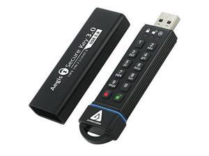 Apricorn Aegis Secure Key 16 GB FIPS 140-2 Level 3 Validated 256-bit Encryption USB 3.0 Flash Drive (ASK3-16GB) Apricorn Aegis Secure Key 16 GB FIPS 140-2 Level 3 Validated 256-bit Encryption USB 3.0 Flash Drive (ASK3-16GB)