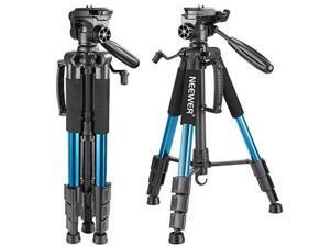 Neewer Portable 56 inches/142 centimeters Aluminum Camera Tripod with 3-Way Swivel Pan Head,Bag for DSLR Camera,DV Video Camcorder Load up to 8.8 pounds/4 kilograms Blue(SAB234) Neewer Portable 56 inches/142 centimeters Aluminum Camera Tripod with 3-Way Swivel Pan Head,Bag for DSLR Camera,DV Video Camcorder Load up to 8.8 pounds/4 kilograms Blue(SAB234)