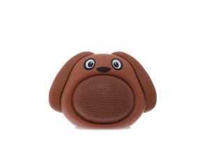 Compact iCute Bluetooth Wireless Speaker Brown Dog Compact iCute Bluetooth Wireless Speaker Brown Dog