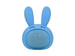 Compact iCute Bluetooth Wireless Speaker Blue Rabbit/Bunny (60 Days Money Back Guarantee) Compact iCute Bluetooth Wireless Speaker Blue Rabbit/Bunny (60 Days Money Back Guarantee)