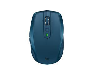 Logitech MX Anywhere 2S Wireless Mouse – Use on Any Surface, Hyper-Fast Scrolling, Rechargeable, Control up to 3 Apple Mac and Windows Computers and Laptops (Bluetooth or USB), Midnight Teal Logitech MX Anywhere 2S Wireless Mouse – Use on Any Surface, Hyper-Fast Scrolling, Rechargeable, Control up to 3 Apple Mac and Windows Computers and Laptops (Bluetooth or USB), Midnight Teal