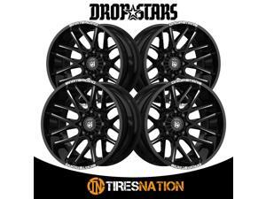 (4) Dropstars DEEP CONCAVE 20X10 5X4.50/5X5.00 78.00 Hub -25 Black Wheel Rim (4) Dropstars DEEP CONCAVE 20X10 5X4.50/5X5.00 78.00 Hub -25 Black Wheel Rim