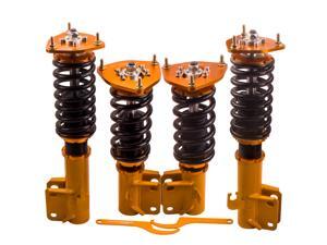 Full Set Coilovers Suspension Strut Kits for Subaru Impreza WRX GC8 1993-2001 Adj. Height Shock Absorbers Coil Spring Struts 2 pieces front + 2 pieces rear 1993 1994 1995 1996 1997 1998 1999 2000 2001 Full Set Coilovers Suspension Strut Kits for Subaru Impreza WRX GC8 1993-2001 Adj. Height Shock Absorbers Coil Spring Struts 2 pieces front + 2 pieces rear 1993 1994 1995 1996 1997 1998 1999 2000 2001