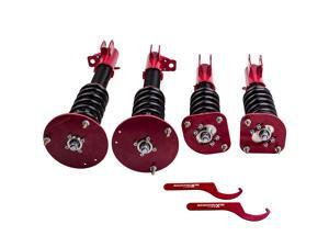 Racing Coilovers Struts for Dodge Neon SRT-4 2.4L 03-05 for Chrysler Neon 2000-2002 for Dodge Neon 2000-2005 for Dodge SX 2.0 2003-2005 for Plymouth Neon 2000-2001 Shocks Spring Coil Over Adj Height Racing Coilovers Struts for Dodge Neon SRT-4 2.4L 03-05 for Chrysler Neon 2000-2002 for Dodge Neon 2000-2005 for Dodge SX 2.0 2003-2005 for Plymouth Neon 2000-2001 Shocks Spring Coil Over Adj Height