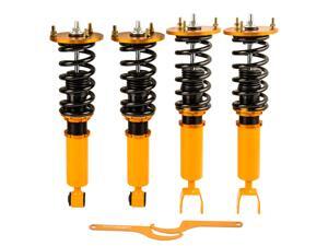 Coilovers Suspension Strut Kits For Toyota Supra 1993-1998 for Lexus SC300 SC400 1992-2000 Adj. Height Shock Absorbers Coil Spring Struts 2 Pieces Front + 2 Pieces Rear Coilovers Suspension Strut Kits For Toyota Supra 1993-1998 for Lexus SC300 SC400 1992-2000 Adj. Height Shock Absorbers Coil Spring Struts 2 Pieces Front + 2 Pieces Rear