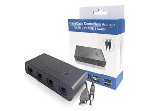 Gamecube Controller Adapter for Switch/Wii U/PC USB,Turbo and Home Buttons Wii U Gamecube Controller Adapter Switch for Nintendo Switch,Wii U & PC USB, 4 Port,Gamecube Adapter(Updated Version) Gamecube Controller Adapter for Switch/Wii U/PC USB,Turbo and Home Buttons Wii U Gamecube Controller Adapter Switch for Nintendo Switch,Wii U & PC USB, 4 Port,Gamecube Adapter(Updated Version)