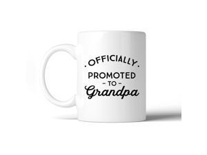 Officially Promoted To Grandpa White Mug Officially Promoted To Grandpa White Mug