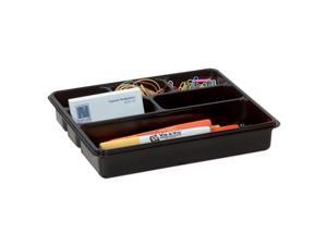 Office Depot 6-Compartment Utility Tray, 8in. x 9in., Black, 59769 Office Depot 6-Compartment Utility Tray, 8in. x 9in., Black, 59769