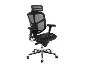 WorkPro® Quantum 9000 Ergonomic Mesh/Nylon Executive High-Back Chair With Headrest, Black/Silver WorkPro® Quantum 9000 Ergonomic Mesh/Nylon Executive High-Back Chair With Headrest, Black/Silver