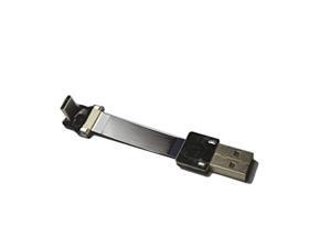 short black ffc usb c fpv flat slim thin ribbon fpc cable usb type-c 90 degree to standard usb a for sync and charging (5cm) short black ffc usb c fpv flat slim thin ribbon fpc cable usb type-c 90 degree to standard usb a for sync and charging (5cm)