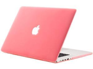 kuzy - older macbook pro 15.4 inch case model a1398 with retina display soft touch 15 inch plastic hard shell cover - pink kuzy - older macbook pro 15.4 inch case model a1398 with retina display soft touch 15 inch plastic hard shell cover - pink